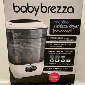 Baby brezza bottle sterilizer and dryer advanced-NEW UNOPENED BOX